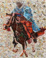 Rider of Living Paint
